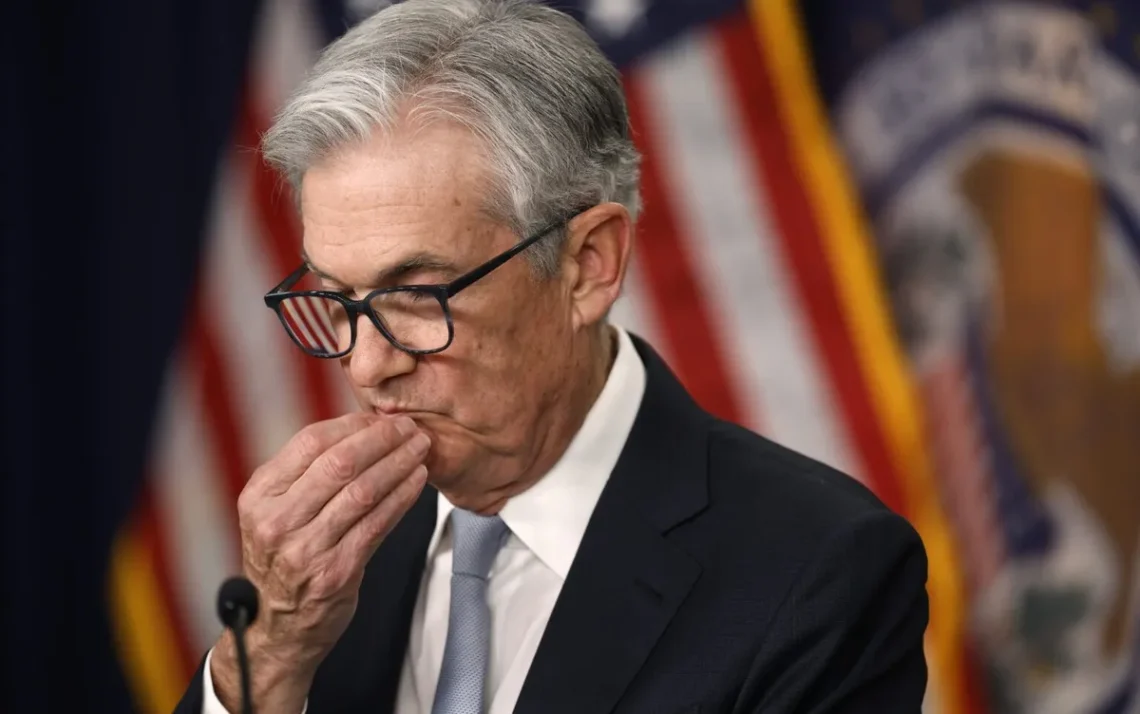 Jerome, Powell, Federal, Reserve, economia, americana;