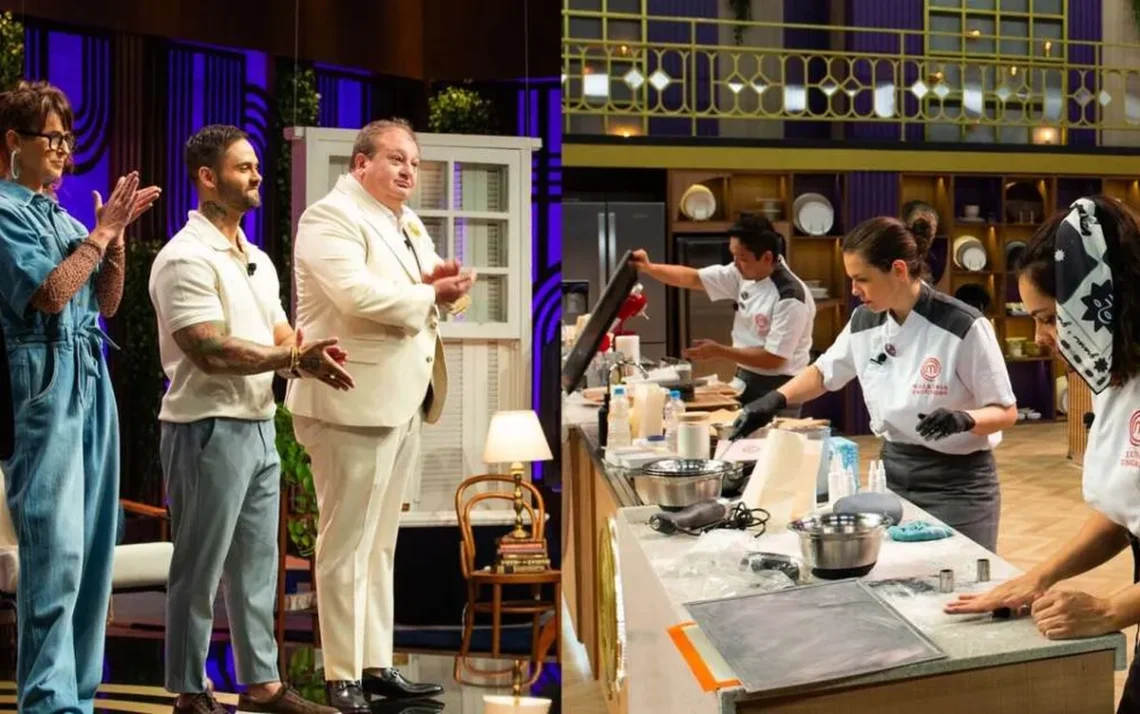 Quem deixou o 'MasterChef Confeitaria 2024'? Chef desliza em prova contra o tempo e emociona Erick Jacquin. Foto: Divulgação, Band / Purepeople - Todos os direitos: @ Terra