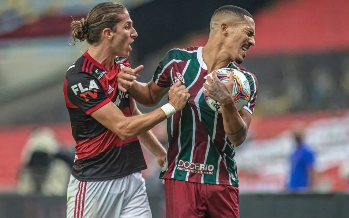 Como Fluminense tirou técnico e também jogador Filipe Luís da zona de conforto no Flamengo - Foto: @ ESPN - Todos os direitos: @ ESPN